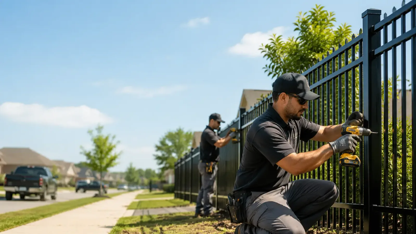 Metal Fence Installation in Harvey, AR